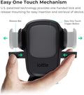 iOttie Easy One Touch Signature Dashboard & Windshield Universal Car Mount Phone Holder Desk Stand with Suction Cup Base and Telescopic Arm for