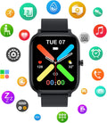 Smart Watch for Men Women Compatible with iPhone Samsung Android Phone 1.83 inch Full Touch Screen IP68 Waterproof Bluetooh Fitness Tracker Heart