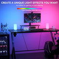 Touch Bedside Table LED Lamp, [Sleek Design & RGB Mode] Multi-Color Dimmable with Warm White Lights, Birthday Gifts for Women Mom, Smart