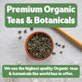 Heavenly Tea Leaves Organic 9 Flavor Variety Pack, Loose Leaf Tea Sampler | Approximately 90 Cups, Assorted Black, Green, White, Rooibos, & Herbal