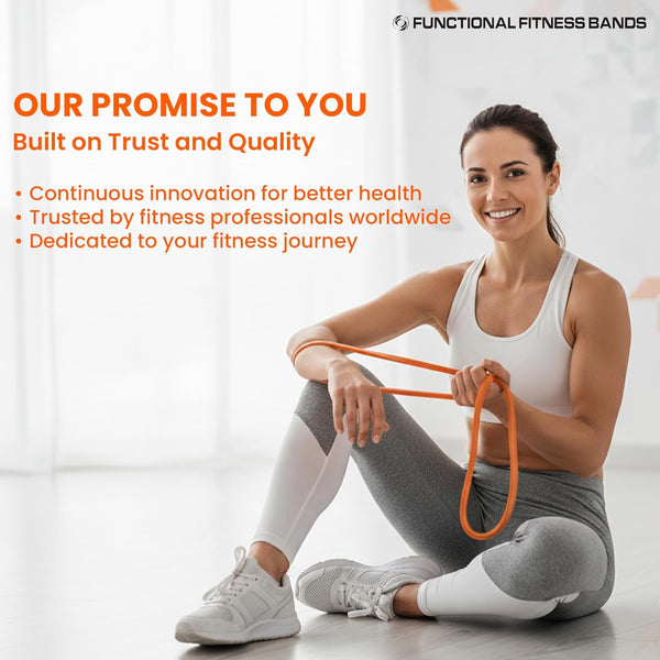 Functional Fitness Pull up Assist Resistance Bands | Heavy Duty Exercise Bands for Powerlifting, Mobility, and Stretching | Travel Friendly