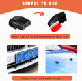 Dickno 4 PCS Deer Whistles for Car, Automotive Deer Warning Whistle Devices, Animal Warning Devices Avoids Collision, Universal Animal Alert