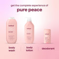 method Body Wash, Pure Peace - Leaves Skin Feeling Soft & Moisturized, Made Without Parabens, Notes of Peony, Rose Water & Pink Sea Salt, 18 fl oz