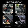 Nasiol Tem Apc Pro Car Interior All Purpose Cleaner-500 Gr-Seat, Roof, Plastic, Upholstery, Tire Cleaning, Detailing, Super Strong Stain Remover,