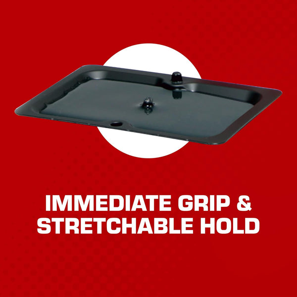 Tomcat Glue Traps Mouse Size with Eugenol for Enhanced Stickiness, 6 Traps | Sticky Pads For Mice, Cockroaches, and Spiders 1-Pack 6 Mouse Glue Traps