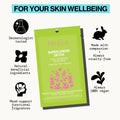 Pacifica Super Green Detox Sheet Mask Ã¢ÂÂ Charcoal, Kale & Clay Pore Cleansing Mask for Oily, Blemish-Prone Skin, Deep Detox Facial Mask, Vegan