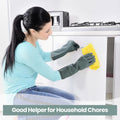 Jsocoah Cleaning Gloves for Dishwashing, 4/5 Pairs Reusable Kitchen Gloves for Wash, Household Cleaning Glove for Dishes Pet Multicolor-4 Pairs