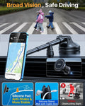 2025 Upgraded for Magsafe Car Mount [80LBS Strongest Suction & Military-Grade] Powerful Magnetic Cell Phone Holder for Car Dashboard Windshield