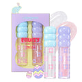 COLORGRAM FRUITY GLASS TINT MINI SET 03 COOL BEST SET | Moisturizing & Long Lasting Korean Lip Stain Tint | Stocking Stuffer, Gifts for Women and