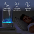 Pure Enrichment Mistaire Silver Ultrasonic Cool Mist Humidifier for Bedroom, Office, Nursery & Indoor Plants - Lasts up to 25 Hours, Whisper-Quiet