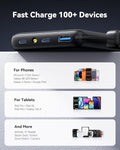 INIU 45W Fast Charging Portable Charger, 40% Smaller 10000mAh with Detachable Cable, Flight-Safe Travel Power Bank, USB C External Phone Battery