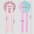 2 PCS Kids Bonnets for Girls, Silk Bonnet for Kids, Satin Bonnet for Sleeping, Baby Toddler Tie Bonnet Sleep Cap Set a
