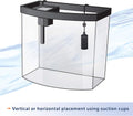 Aqueon Small Aquarium Fish Tank Submersible Mini Flat Heater Up to 2.5 to 5 Gallon Aquariums, 7.5 Watts
