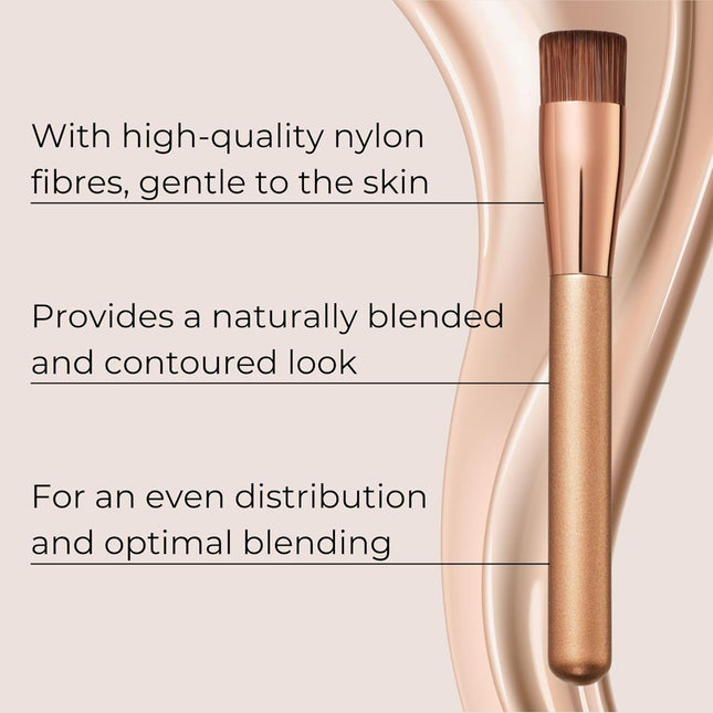 M. Asam FOUNDATION BRUSH (1 Piece) - Foundation Brush for Liquid Makeup or Any O