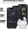TOZO T10 True Wireless Bluetooth 5.3 Earbuds, 45H Playtime, Wireless Charging Case, IPX8 Waterproof Stereo Headphones in Ear Built in Mic Headset