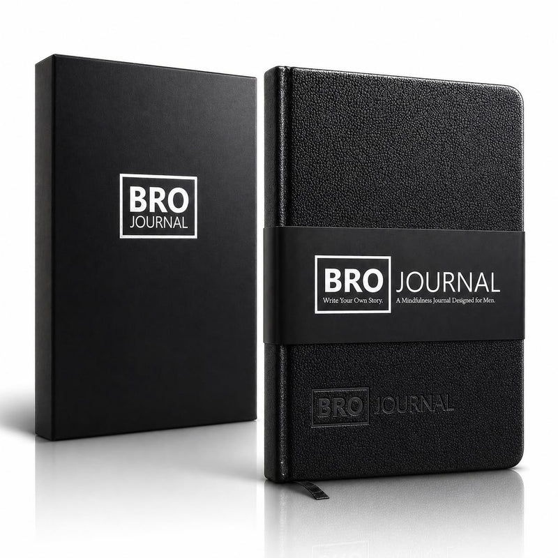 Self Mastery Journal for Men | 12-Week Guided System for Gratitude, Mindfulness & Habit Building with Structured Daily Prompts | Build Discipline