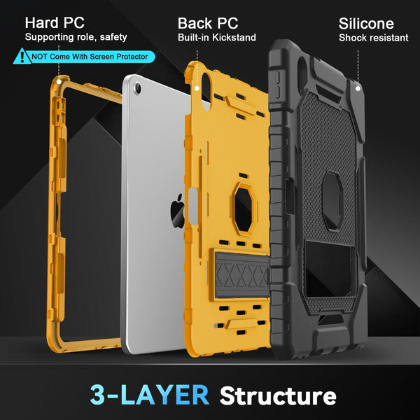 Grifobes for iPad A16 Case 11th Generation 11 inch 2025 / iPad 10th Generation Case 10.9 inch 2022, Heavy Duty Military Grade Shockproof Cover