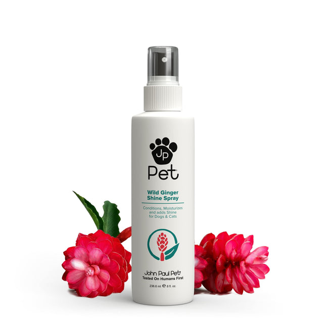 John Paul Pet Wild Ginger Shine Spray, Conditions Moisturizes and Revitalizes Sh