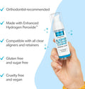 EverSmile AlignerFresh Original Clean Foam – Cleaner Compatible w/Invisalign and All Clear Aligners & Retainers – Eliminates Bacteria, Whitens