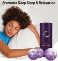 Deep Sleep Bubble Bath Bombs Infused with Lavender Chamomile Essential Oils Moisturizing Bath for Dry Skin and Relaxation Self Care Gift for Women