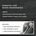 Copper Johns Beard Oil for Men Growth, Castor & Jojoba Oil with Sea Minerals, Increases Softness & Control for Fuller-Looking Beard, Mens Beard