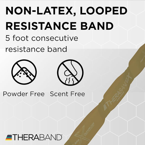 THERABAND CLX Resistance Band with Loops