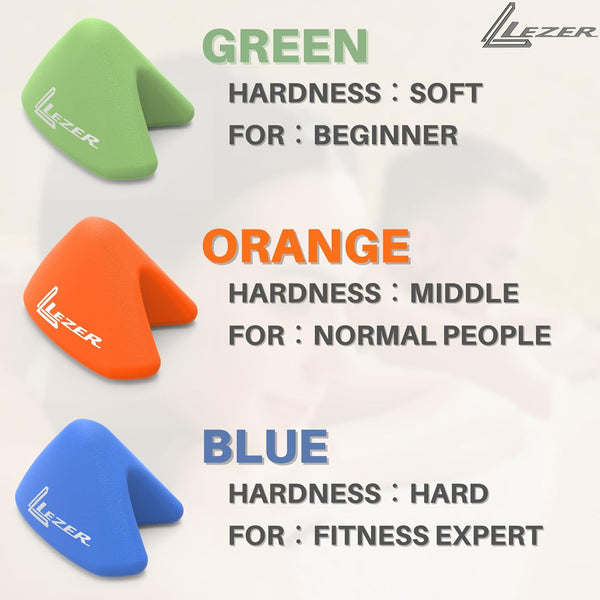 LEZER Trigger Massage Point, Manual Massage Ball, Hip Hook, Muscle Knot Release Tool, Deep Tissue Relief, Hip Flexor Iliacus Back Psoas Hand Foot