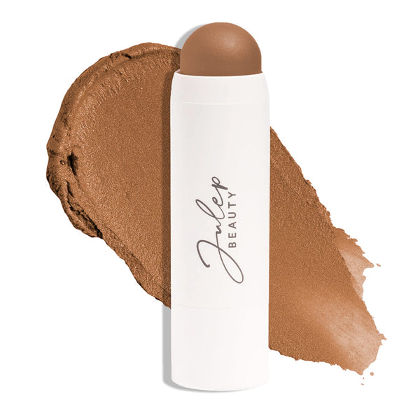 Julep Skip The Brush Cream to Powder Blush Stick - Neutral Bronze - Blendable and Buildable Color - 2-in-1 Blush and Lip Makeup Stick 06- Neutral