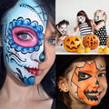 UCANBE Face Body Paint Oil, Professional 15 Colors FX Makeup Palette- Non Toxic Hypoallergenic Safe Facepaint for Halloween, Cosplay Costumes,