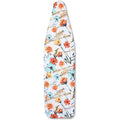 Juvale Ironing Board Cover & Pad - Standard Size 15 x 54 in, Multicolor Floral Print - Extra-Thick Laminated Cotton & Foam Padding with Drawstring