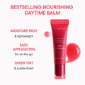 LANEIGE Lip Glowy Balm | Sheer Tinted Lip Treatment Balm Tube Berry