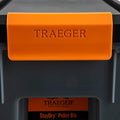 Traeger Grills BAC637 Stay Dry Pellet Storage Bin with Locking Lid, 22Lb Capacity Wood Pellet Container with Flavor Stickers, Stackable Design,