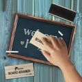 Chalkboard Eraser 6 Pack Wool Felt Dustless Blackboard Eraser Cleaner for Teachers and Kids
