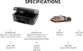 SentrySafe Fireproof Safe with Key Lock, Chest Lock Box for Home or Travel Secures Money, Documents, 0.18 Cubic Feet, 6.1 x 14.3 x 11.2 Inches,