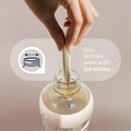 Purifyou 40/32/22/12 Oz Borosilicate Glass Water Bottles with Volume Markers, Silicone Sleeve, Stainless Steel Lid, Reusable Bottle for Water,