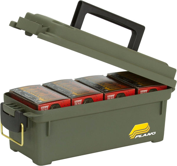 Plano Element-Prooof Field/Ammo Box Small Compact O.D. Green Field Box No Tray