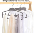 Belt Hanger Rack Holder for Closet, Sturdy Belt Organizer with 360 Degree Swivel, 11 Large Sturdy Belt Hooks, Non Slip Rubberized Belt Storage,