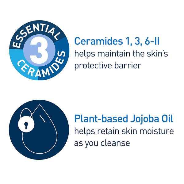 CeraVe Cleansing Balm Makeup Remover, Waterproof Makeup Remover With Ceramides & Plant-Based Jojoba Oil To Nourish & Hydrate, Non-Comedogenic &