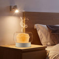 Essential Oil Diffuser Humidifier 2-in-1 Cool Mist Aromatherapy Diffuser with 7 Colors Night Lights Waterless Auto-Off Humidifier for Home Bedroom