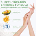 Moisturizing Hand Mask with Shea Butter and Goat Milk, Hydrating Hand Masks for Dry Cracked Hands, Dry Skin Moisturizer for Soft and Smooth Touch