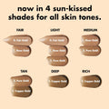 E.L.F. SKIN Bronzing Drops, Liquid Bronzer for Face & Skin, Creates a Sun-Kissed Glow, Infused with Vitamin E, Vegan & Cruelty-Free, Rose Gold