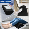 Foot Rest for under Desk at Work,Office Desk Accessories with Soft Foam and Washable Removable Cover, Foot Stool for Office, Car, Home to Foot