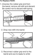 Pilot, G2 Gel Ink Refills, Fine Point 0.7 mm, G2 Pen Refills, Black, Pack of 2 Pack of 1