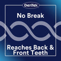 DenTek Complete Clean Floss Picks | Removes Food & Plaque | 75 Count 75 Count (Pack of 1) Picks