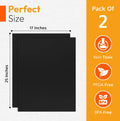 Oven Liners for Bottom of Oven - Thick Heavy Duty 17” x 25” 2 Pack Non-Stick Reusable Mats - BPA & PFOA Free Protector for Electric, Gas,