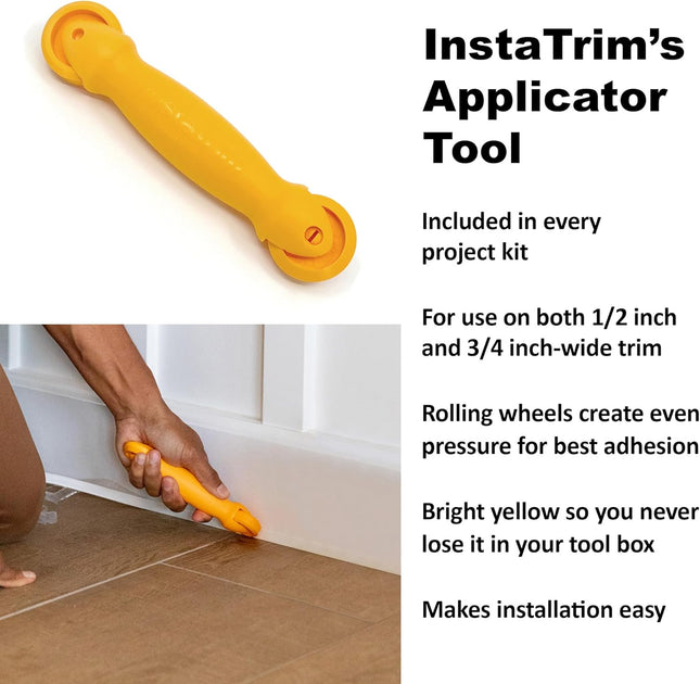 Instatrim Applicator Tool Ã¢ÂÂ Professional DIY Caulk Trim Tool for Seamless A