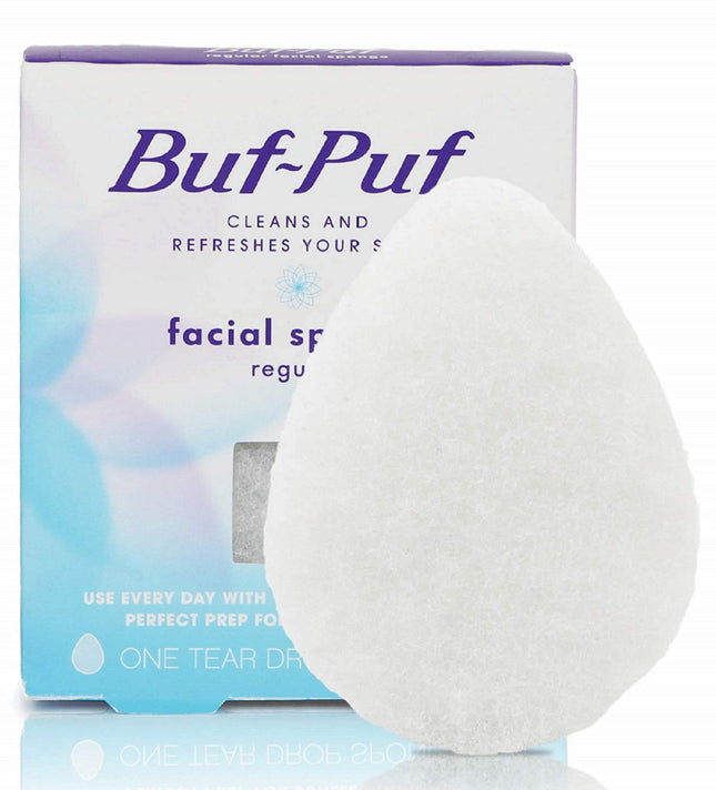 Buf-Puf Regular Facial Sponge, Dermatologist Developed, Removes Deep down Dirt &