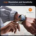 LK 4 Pack for Samsung Galaxy Watch 7 Screen Protector 40mm, Perfectly Fit, Top 9H Tempered Glass for Galaxy Watch 6/5/4/ FE 40mm Screen Protector,