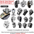 Universa 5 Blades Replacement Heads for Mainstream head shaver brands, Head Shaver Replacement Blades (5 Gold)