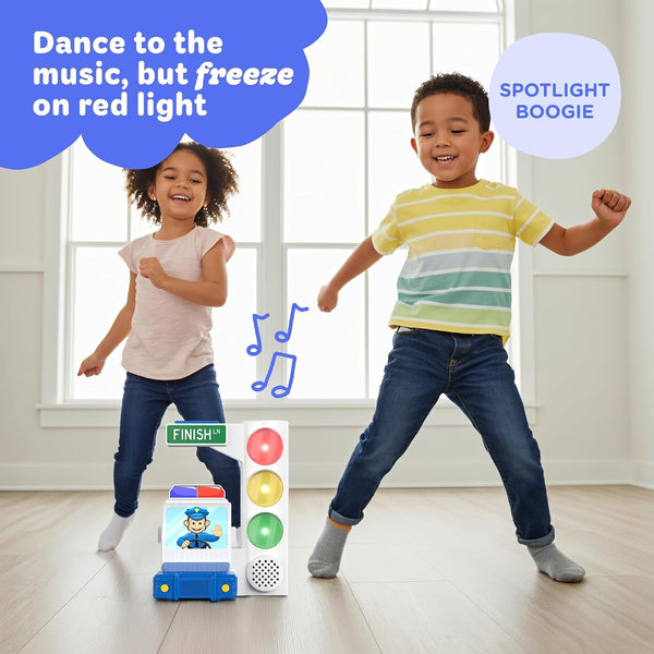 Move2Play, Red Light Green Light Game with Motion Sensing | Family Fun & Birthday Party Games | Gift for Kids, Preschool, & Toddlers Ages 2, 3, 4,